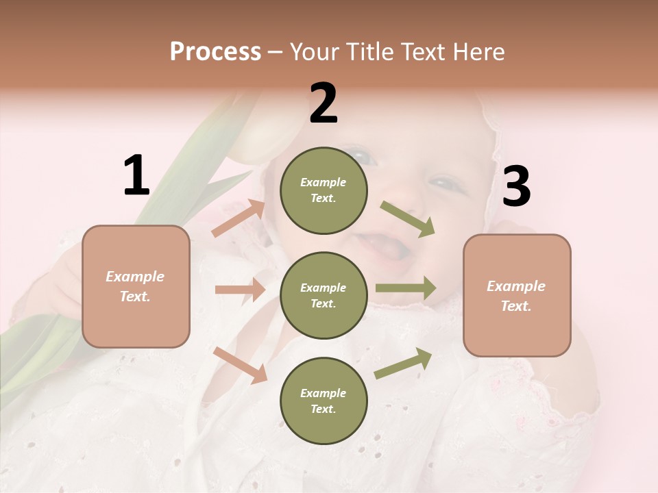 Flower Happy Cheerful PowerPoint Template