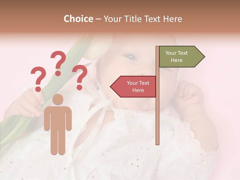 Flower Happy Cheerful PowerPoint Template