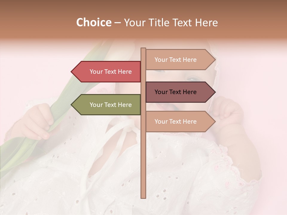 Flower Happy Cheerful PowerPoint Template