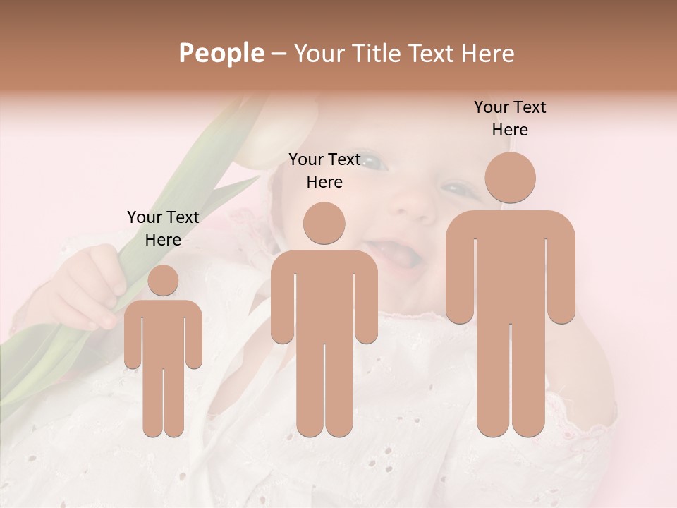 Flower Happy Cheerful PowerPoint Template