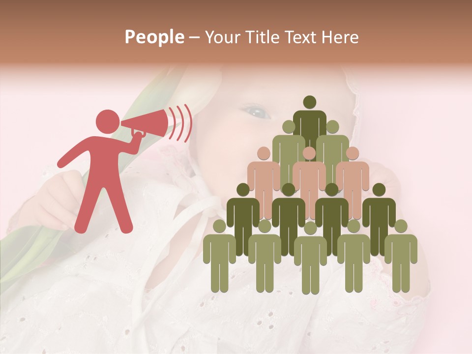 Flower Happy Cheerful PowerPoint Template