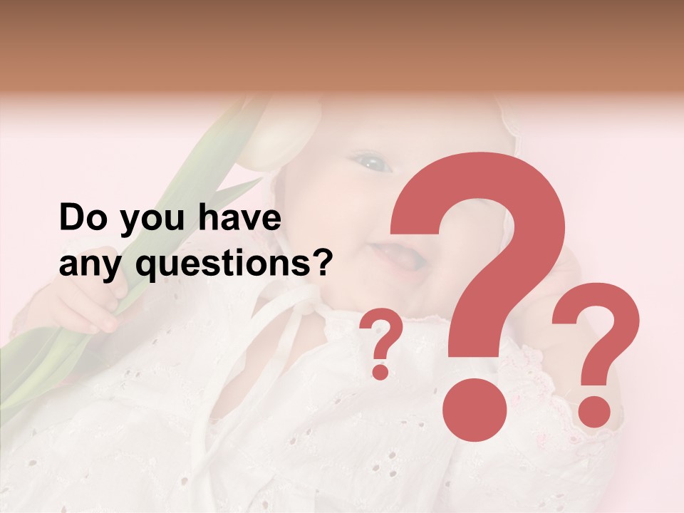 Flower Happy Cheerful PowerPoint Template