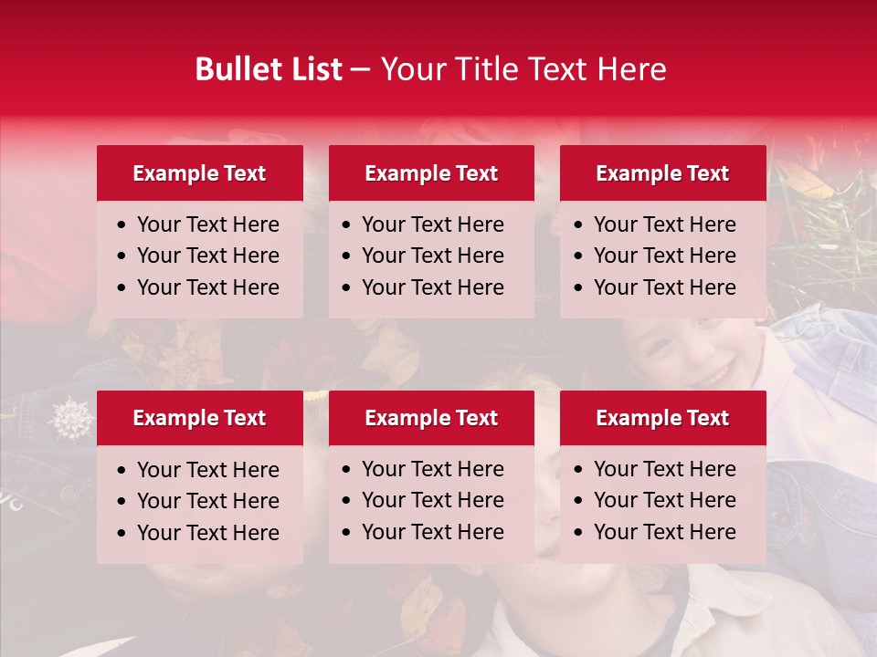 Grouping Group Circle PowerPoint Template