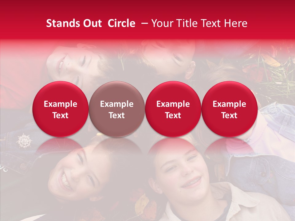 Grouping Group Circle PowerPoint Template