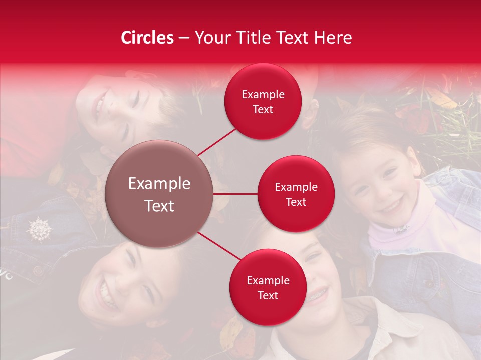 Grouping Group Circle PowerPoint Template