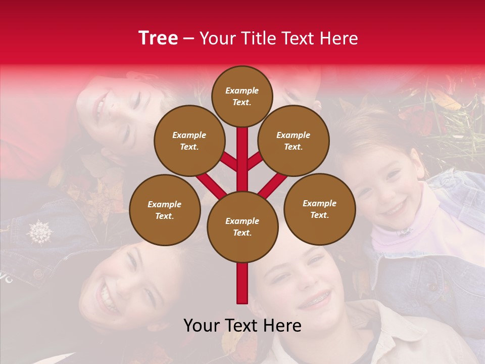 Grouping Group Circle PowerPoint Template