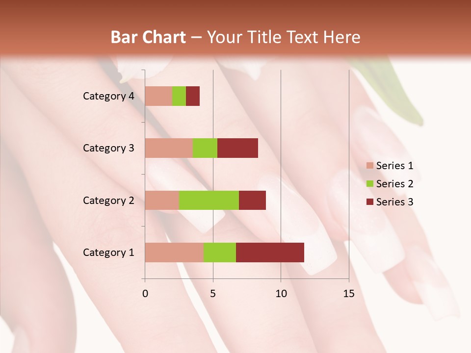 Fresh Close Up Manicure PowerPoint Template