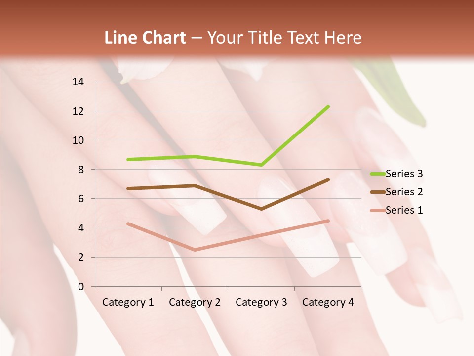 Fresh Close Up Manicure PowerPoint Template