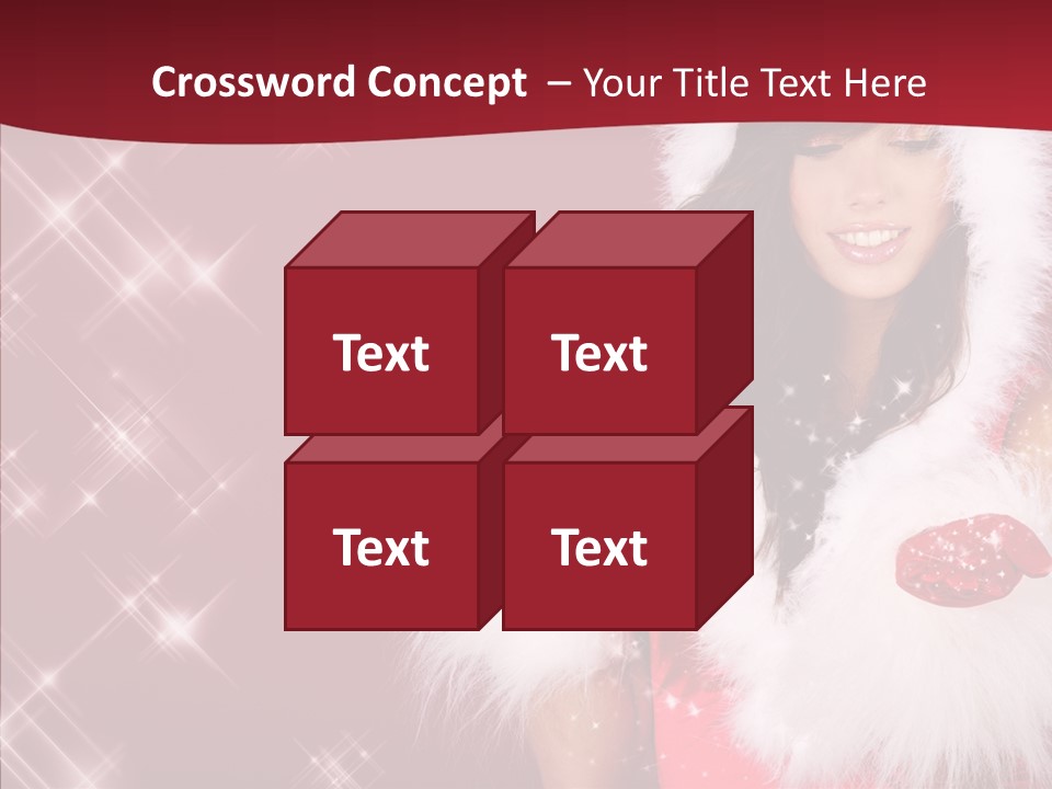 Fur Colorful Beauty PowerPoint Template