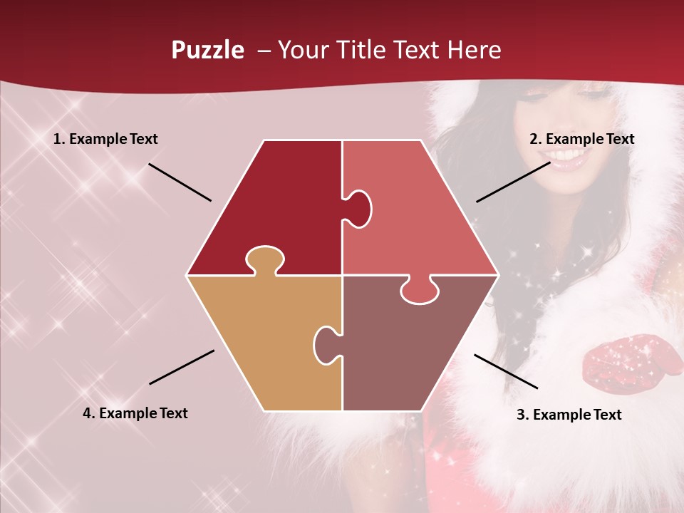 Fur Colorful Beauty PowerPoint Template