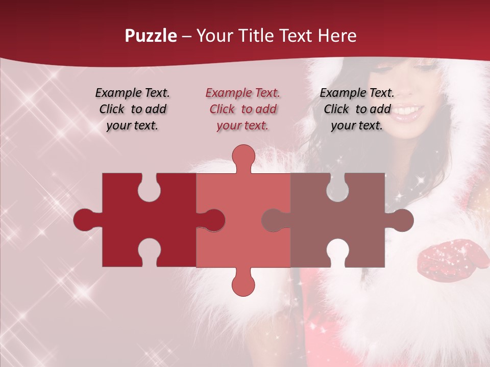 Fur Colorful Beauty PowerPoint Template