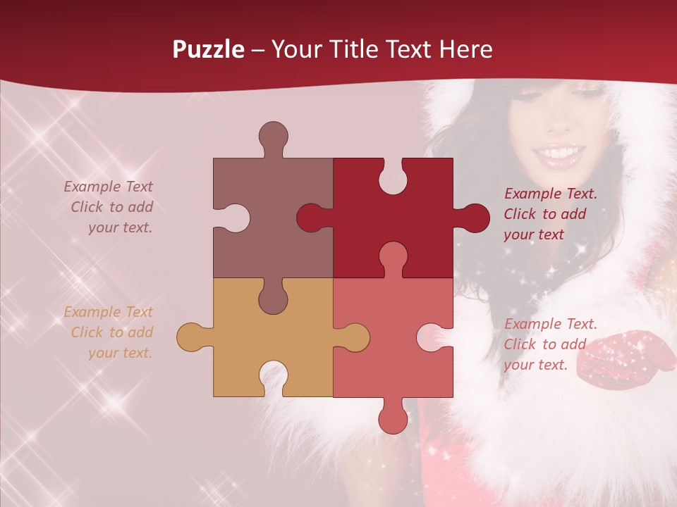 Fur Colorful Beauty PowerPoint Template