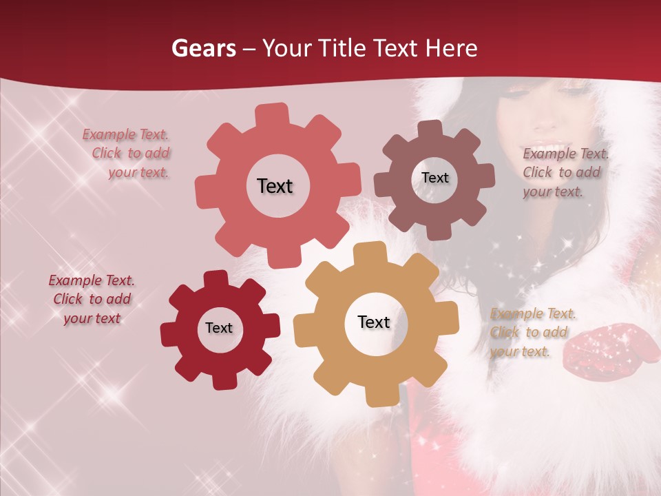 Fur Colorful Beauty PowerPoint Template