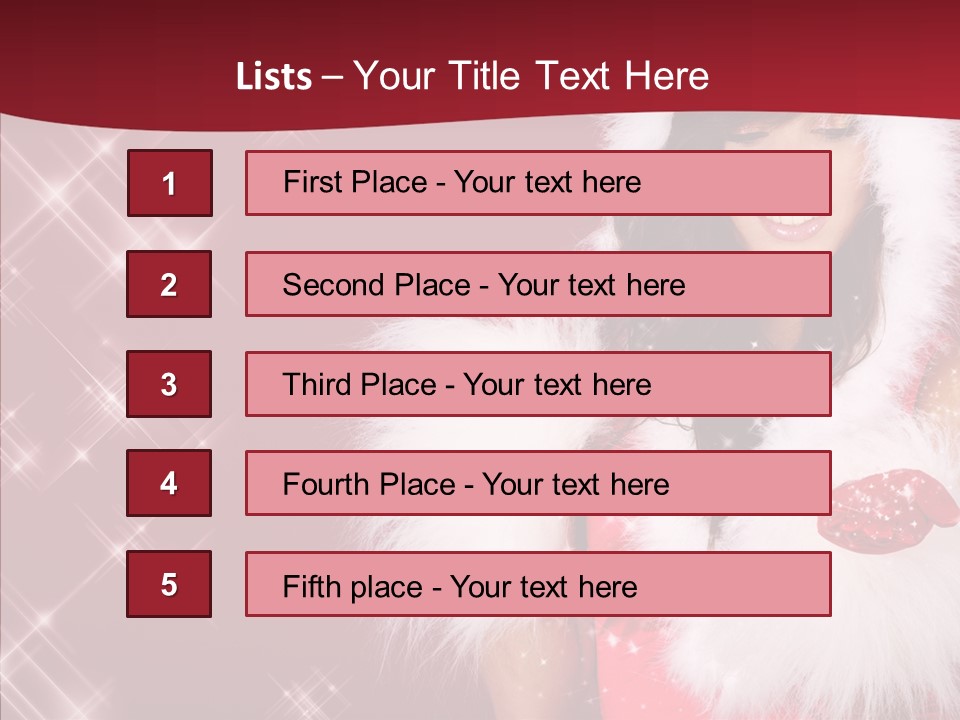 Fur Colorful Beauty PowerPoint Template