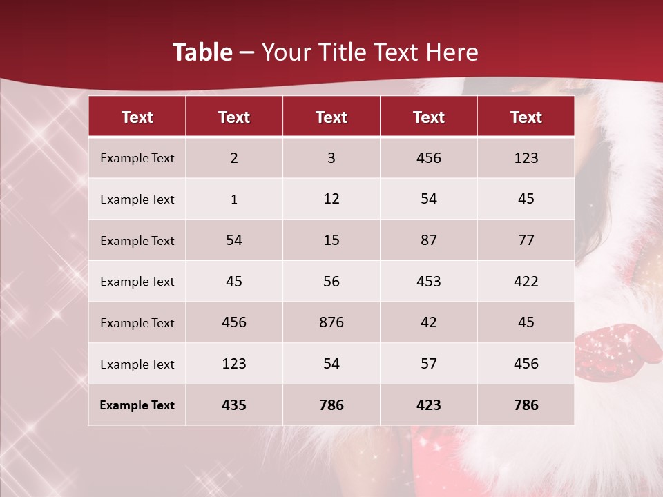 Fur Colorful Beauty PowerPoint Template