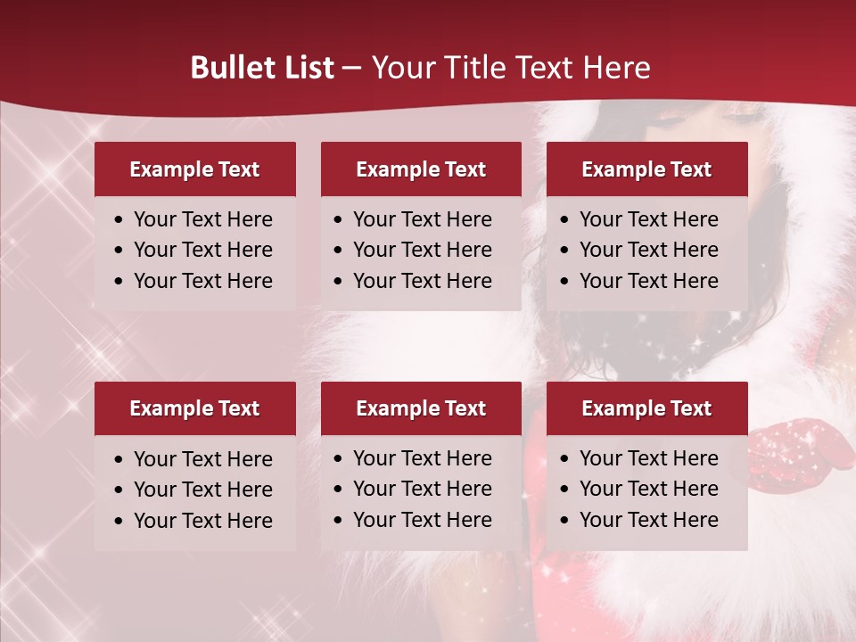 Fur Colorful Beauty PowerPoint Template