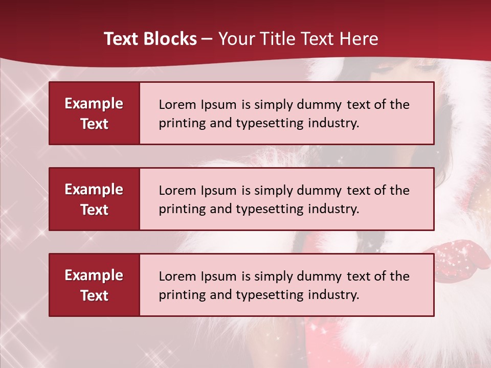 Fur Colorful Beauty PowerPoint Template