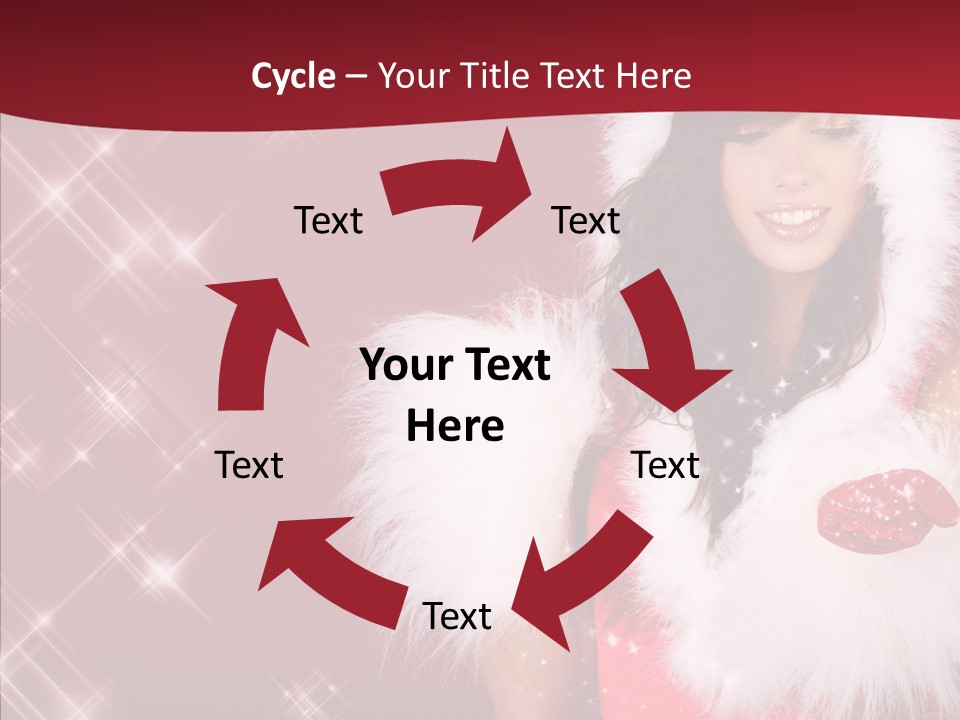 Fur Colorful Beauty PowerPoint Template