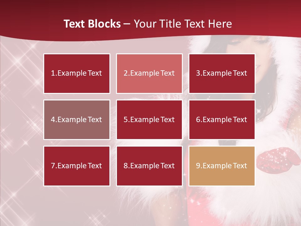 Fur Colorful Beauty PowerPoint Template