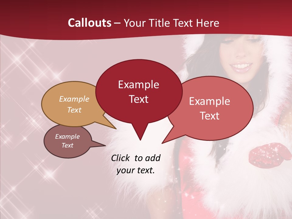 Fur Colorful Beauty PowerPoint Template