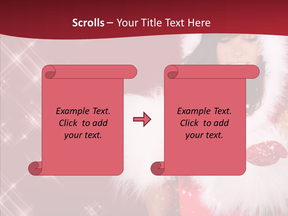 Fur Colorful Beauty PowerPoint Template