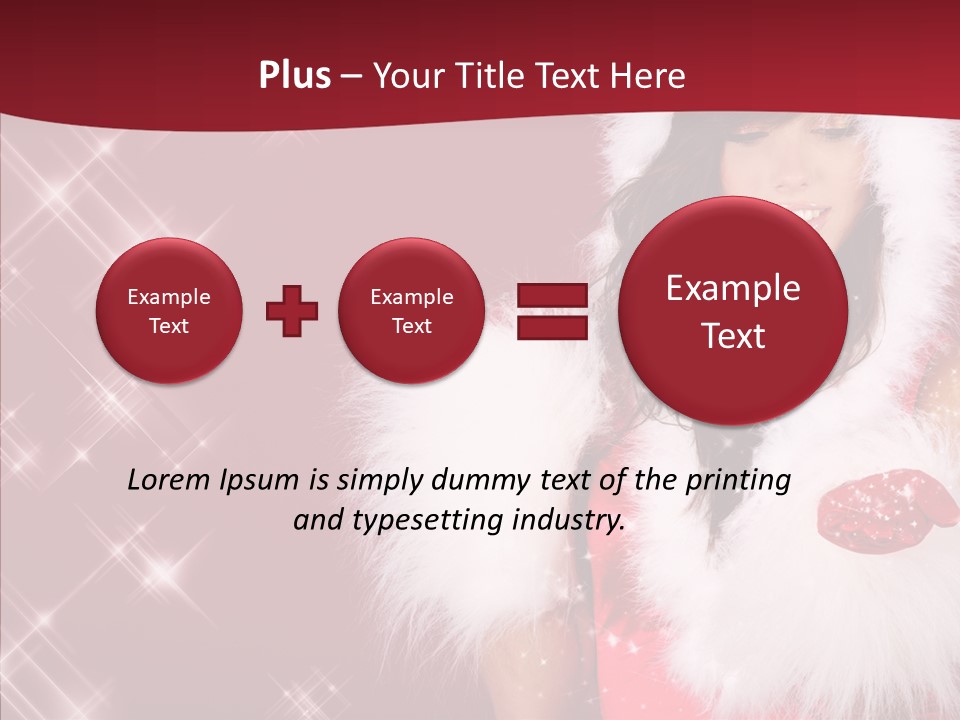 Fur Colorful Beauty PowerPoint Template