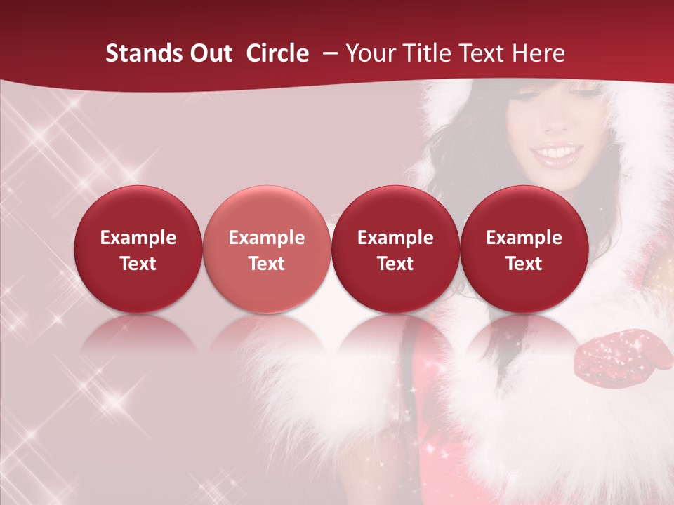 Fur Colorful Beauty PowerPoint Template