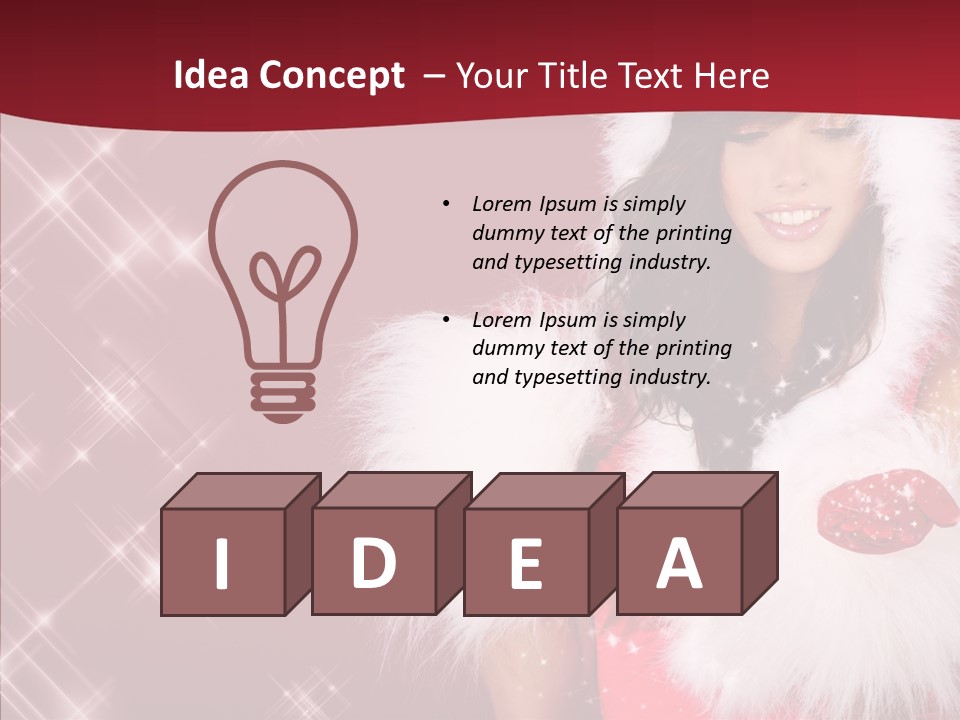 Fur Colorful Beauty PowerPoint Template