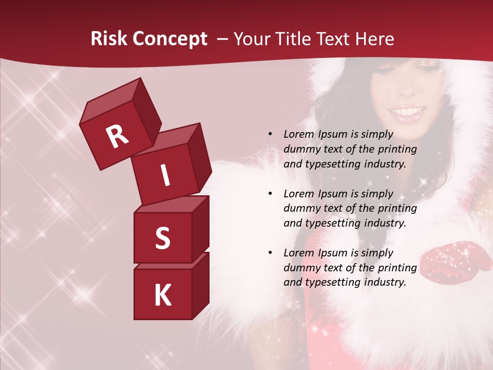 Fur Colorful Beauty PowerPoint Template