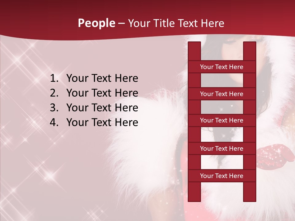 Fur Colorful Beauty PowerPoint Template