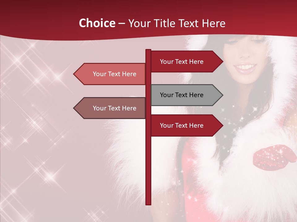 Fur Colorful Beauty PowerPoint Template