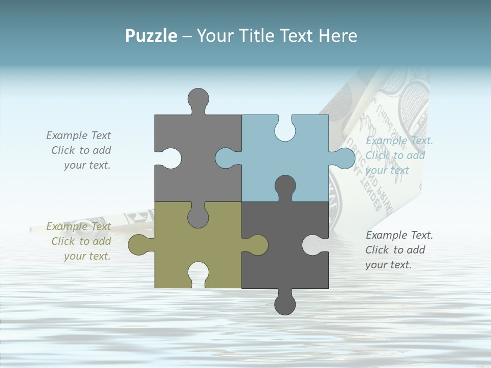 Forfeit Break Down Insolvent PowerPoint Template