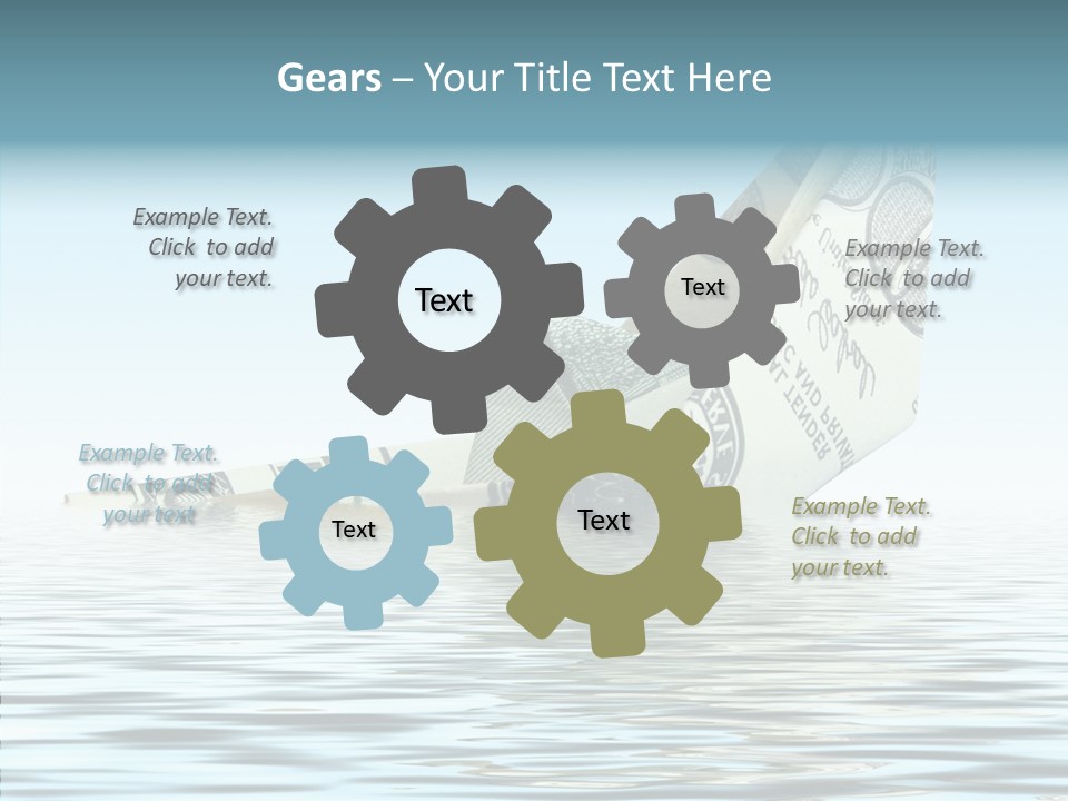 Forfeit Break Down Insolvent PowerPoint Template