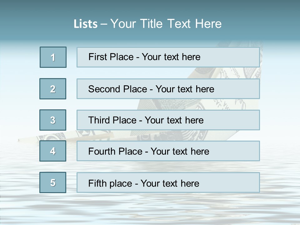 Forfeit Break Down Insolvent PowerPoint Template