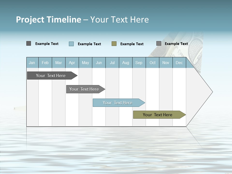 Forfeit Break Down Insolvent PowerPoint Template