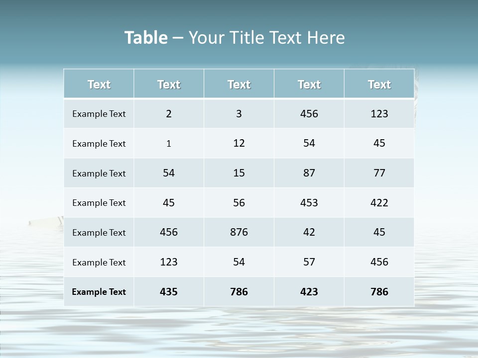 Forfeit Break Down Insolvent PowerPoint Template