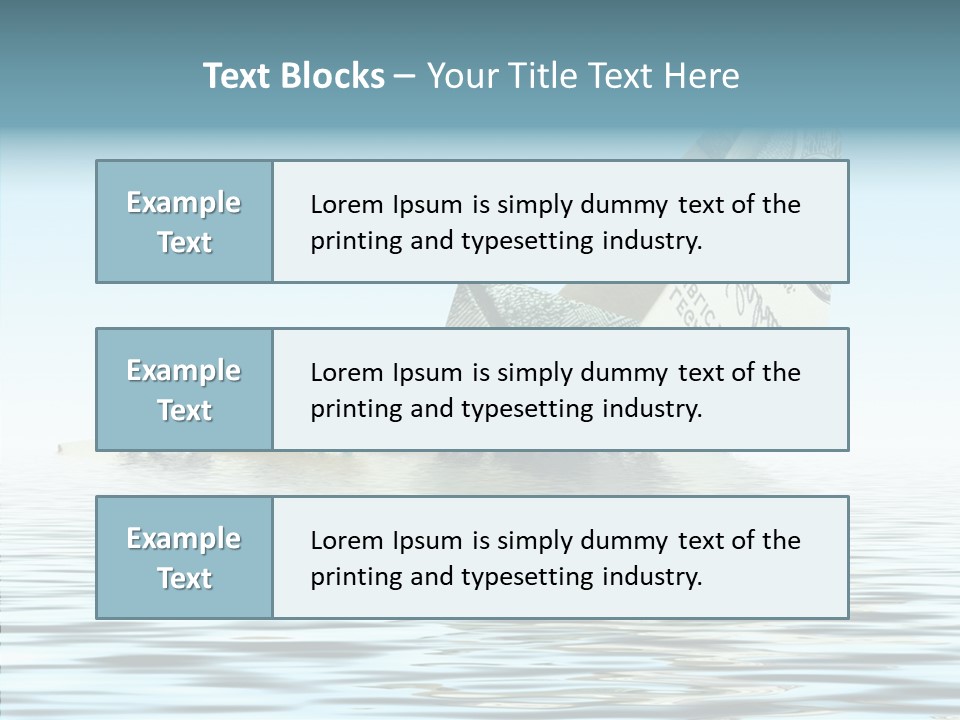 Forfeit Break Down Insolvent PowerPoint Template