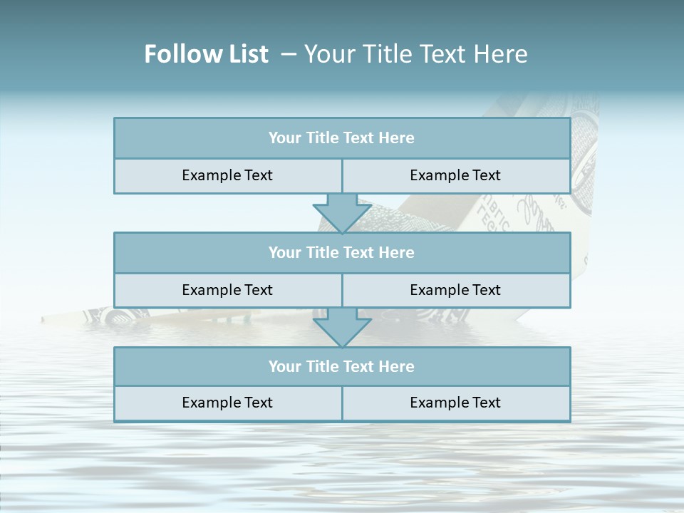 Forfeit Break Down Insolvent PowerPoint Template