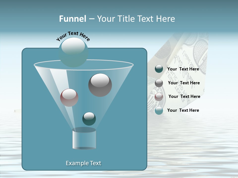 Forfeit Break Down Insolvent PowerPoint Template