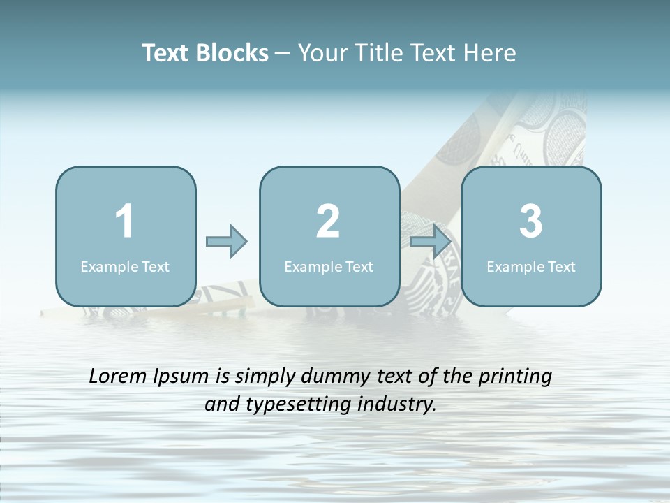 Forfeit Break Down Insolvent PowerPoint Template