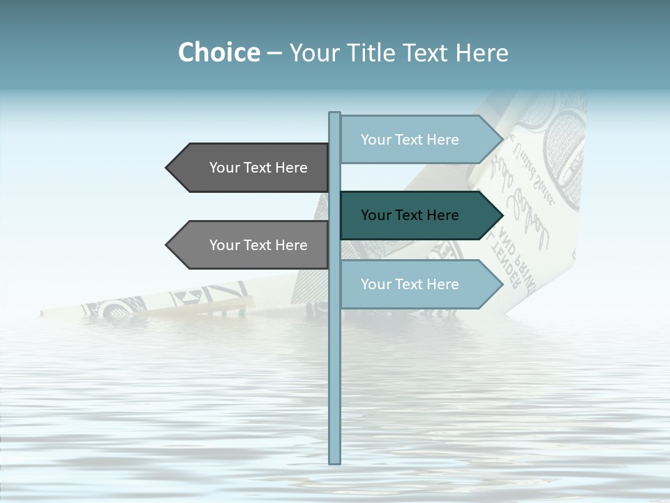Forfeit Break Down Insolvent PowerPoint Template