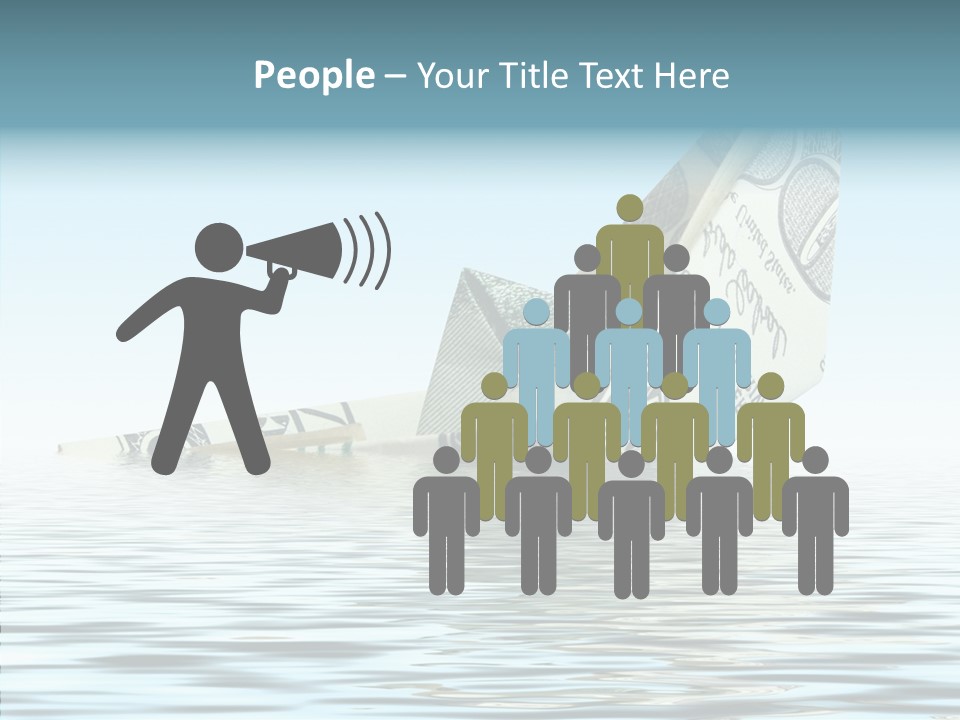 Forfeit Break Down Insolvent PowerPoint Template