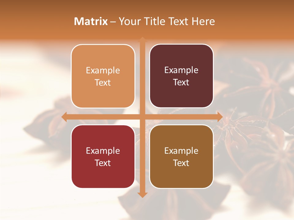 Star White Seasoning PowerPoint Template