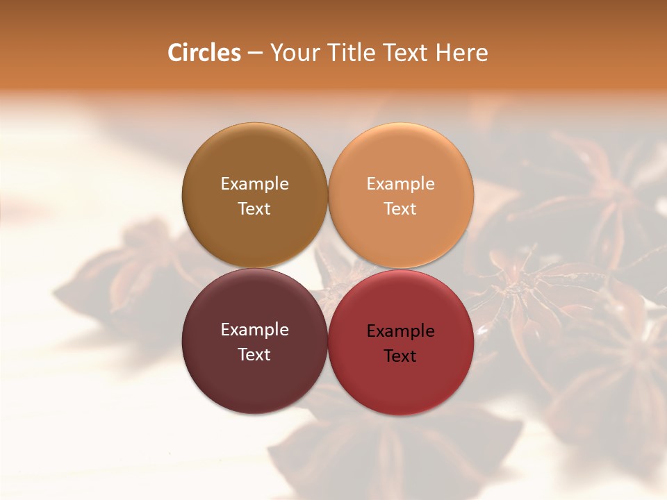 Star White Seasoning PowerPoint Template