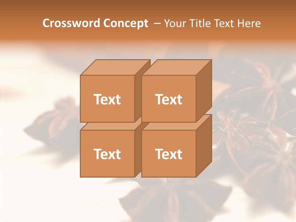 Star White Seasoning PowerPoint Template