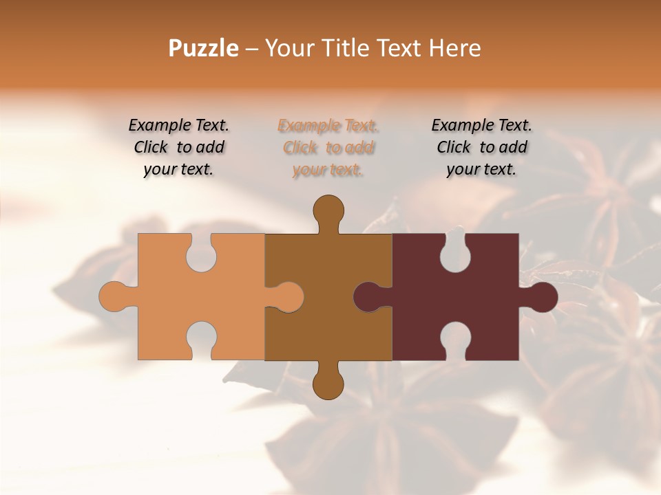 Star White Seasoning PowerPoint Template