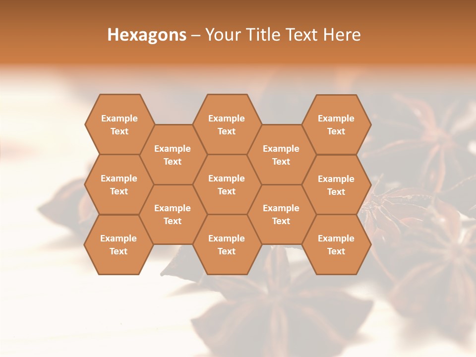 Star White Seasoning PowerPoint Template