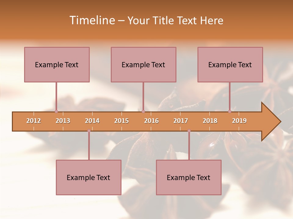 Star White Seasoning PowerPoint Template
