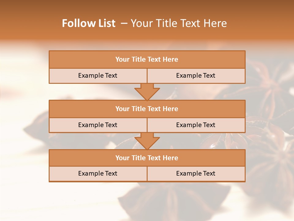 Star White Seasoning PowerPoint Template