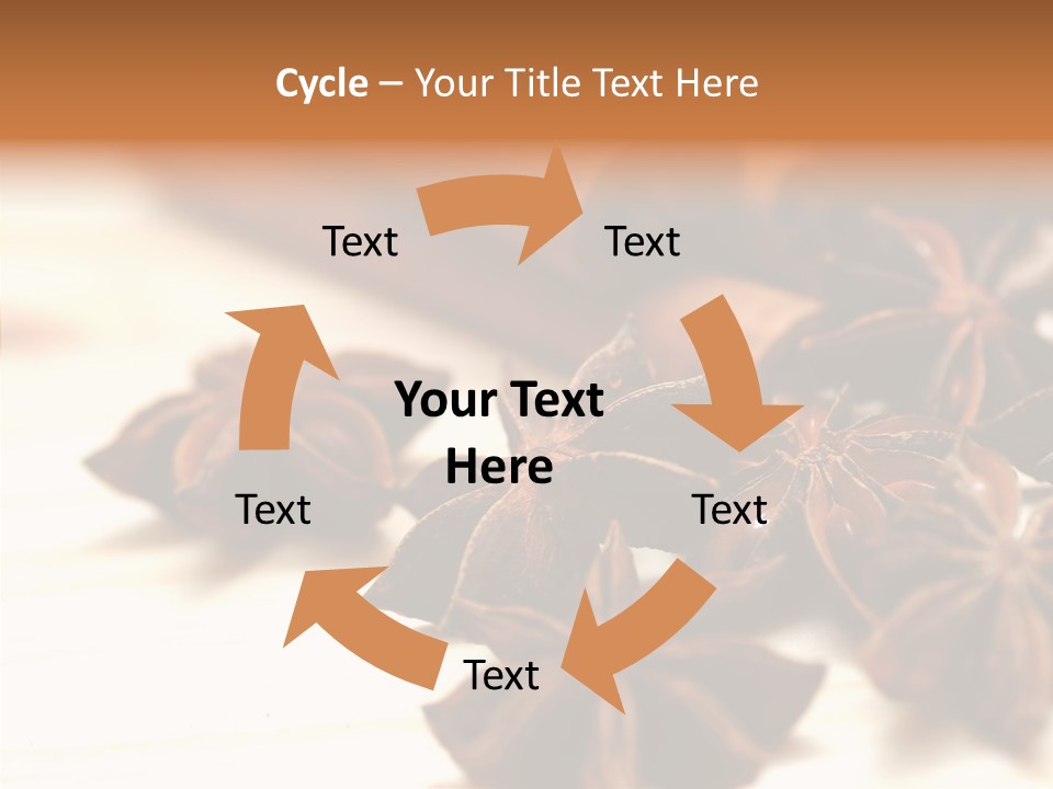 Star White Seasoning PowerPoint Template